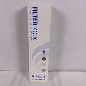 Filterlogic Refrigerator Water Filter White FL-RF20-S (fits LG & Kenmore)